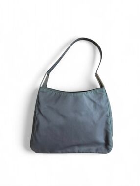 Prada Nylon & Leather Shoulder Bag